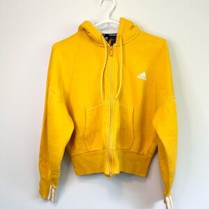 Yellow Adidas Zipup